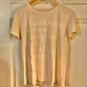 J Crew Wine T Shirt
